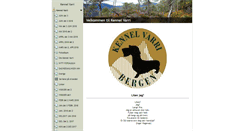 Desktop Screenshot of kennel-varri.com
