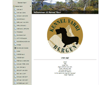 Tablet Screenshot of kennel-varri.com
